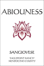 Abiouness Wines Eaglepoint Ranch Sangiovese 2009 Front Label