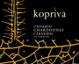 Kopriva Wine Unoaked Chardonnay 2015 Front Label