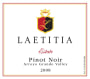 Laetitia Estate Pinot Noir 2008 Front Label