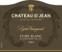 Chateau St. Jean Lyon Vineyard Fume Blanc 2014 Front Label