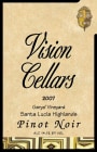 Vision Cellars Garys' Vineyard Pinot Noir 2007 Front Label