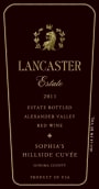 Lancaster Sophia's Hillside Cuvee 2011 Front Label