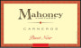 Carneros Wine Company Mahoney Vineyards Pinot Noir 2014 Front Label