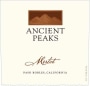 Ancient Peaks Paso Robles Merlot 2010 Front Label