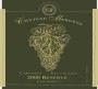 Chateau Margene Reserve Cabernet Sauvignon 2000 Front Label