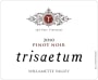 Trisaetum Pinot Noir 2010 Front Label