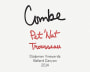 Stolpman Vineyards Combe Pet'Nat Trousseau 2014 Front Label