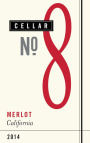 Cellar No. 8 Merlot 2014 Front Label