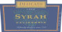 DFV Wines Shiraz 1998  Front Label
