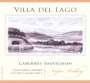 Del Dotto Villa del Lago Pritchard Hill Cabernet Sauvignon 2008 Front Label