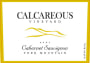Calcareous Vineyard Cabernet Sauvignon 2007 Front Label
