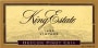King Estate Pinot Gris 1997 Front Label