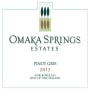 Omaka Springs Pinot Gris 2012 Front Label
