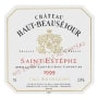 Chateau Haut-Beausejour Saint-Estephe 1999 Front Label