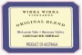 Wirra Wirra Original Blend Grenache Shiraz 2012 Front Label
