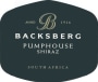 Backsberg Pumphouse Shiraz 2012 Front Label