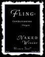 Naked Winery Fling Gewurztraminer 2014 Front Label