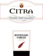 Citra Montepulciano d'Abruzzo 2012 Front Label