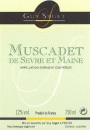 Saget la Perriere Muscadet Sevre-et-Maine 2012 Front Label