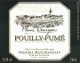 Henri Bourgeois Pouilly Fume 2012 Front Label