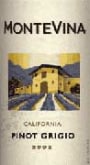 Montevina Pinot Grigio 2001 Front Label