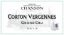 Chanson Pere & Fils Corton Vergennes 2012 Front Label