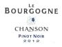 Chanson Pere & Fils Bourgogne Pinot Noir 2012 Front Label