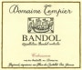Domaine Tempier Bandol La Cabassaou 2012 Front Label