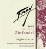 Frey Organic NSA Zinfandel 2002 Front Label