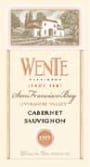 Wente Cabernet Sauvignon 1999 Front Label