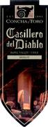 Casillero del Diablo Merlot 2001 Front Label