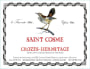 Chateau de Saint Cosme Crozes-Hermitage 2012 Front Label