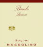 Massolino Barolo Parussi 2012 Front Label