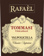 Tommasi Valpolicella Classico Superiore Rafael 2012 Front Label