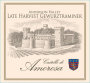 Castello di Amorosa Late Harvest Gewurztraminer 2012 Front Label
