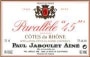 Jaboulet Cotes du Rhone Parallele 45 Rouge 2000 Front Label