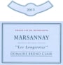 Bruno Clair Marsannay Les Longeroies 2012 Front Label
