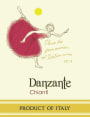 Danzante Chianti 2012 Front Label