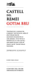 Castell del Remei Gotim Bru 2012 Front Label