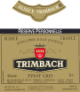 Maison Trimbach Reserve Personnelle Pinot Gris 2012 Front Label