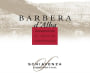Schiavenza Barbera d'Alba 2012 Front Label