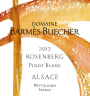 * Rosenberg Pinot Blanc 2012 Front Label