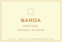 Bodega Chacra Barda Pinot Noir 2012 Front Label