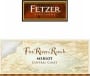 Fetzer Five Rivers Ranch Merlot 1999 Front Label
