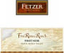 Fetzer Five Rivers Ranch Pinot Noir 2000 Front Label