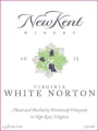 New Kent Winery White Norton 2015 Front Label