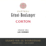 Domaine Genot-Boulanger Corton les Combes Grand Cru 2012 Front Label
