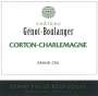 Domaine Genot-Boulanger Corton-Charlemagne Grand Cru 2012 Front Label