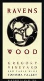 Ravenswood Cabernet Sauvignon Gregory 1999 Front Label