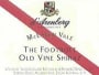 d'Arenberg The Footbolt Shiraz 2000 Front Label
